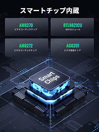 UGREEN HDMI Wireless HDMI Transmitter and Receiver Set [Japan Technical Standards Certification] Wireless HDMI Transmitter, No Setup Required, No WiFi