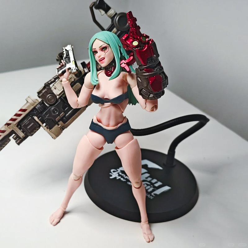 1/12 Rebecca Figure Model Game Peripheral Joints Can Be Replaced With Equipment Classic Character Collection Ornaments Presents