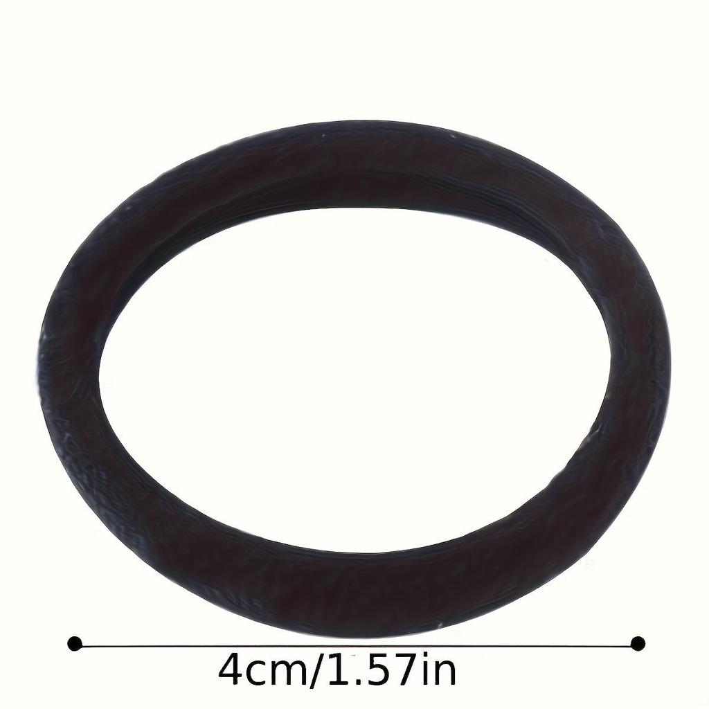 Morandi Seamless High-Elastic Hair Ties, Non-Damaging Rubber Bands, Black & Coffee Colors