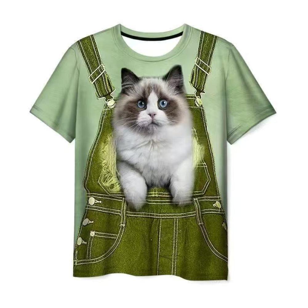 Women s printed short-sleeved T-shirt S