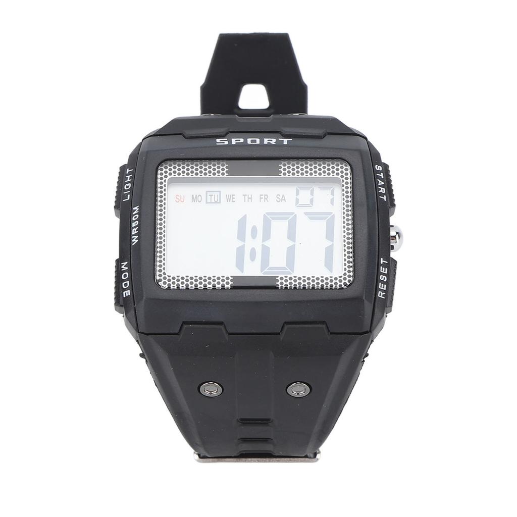 Men Sport Watch Waterproof Large Screen Portable Chronograph Watch for Outdoor Climbing Camping