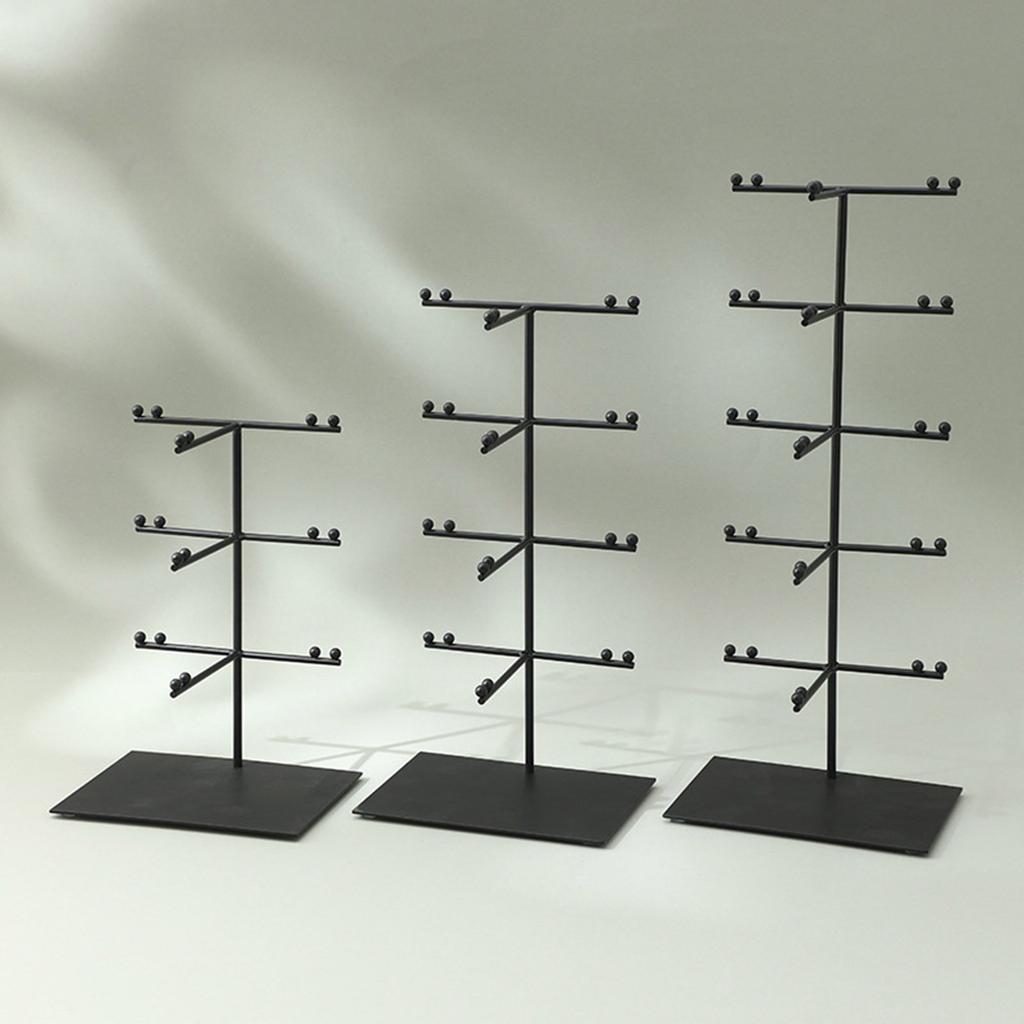 Countertop Sunglasses Organiser Stand Space Saving Eyeglasses Holder Eyewear Display Rack for Table or Dresser