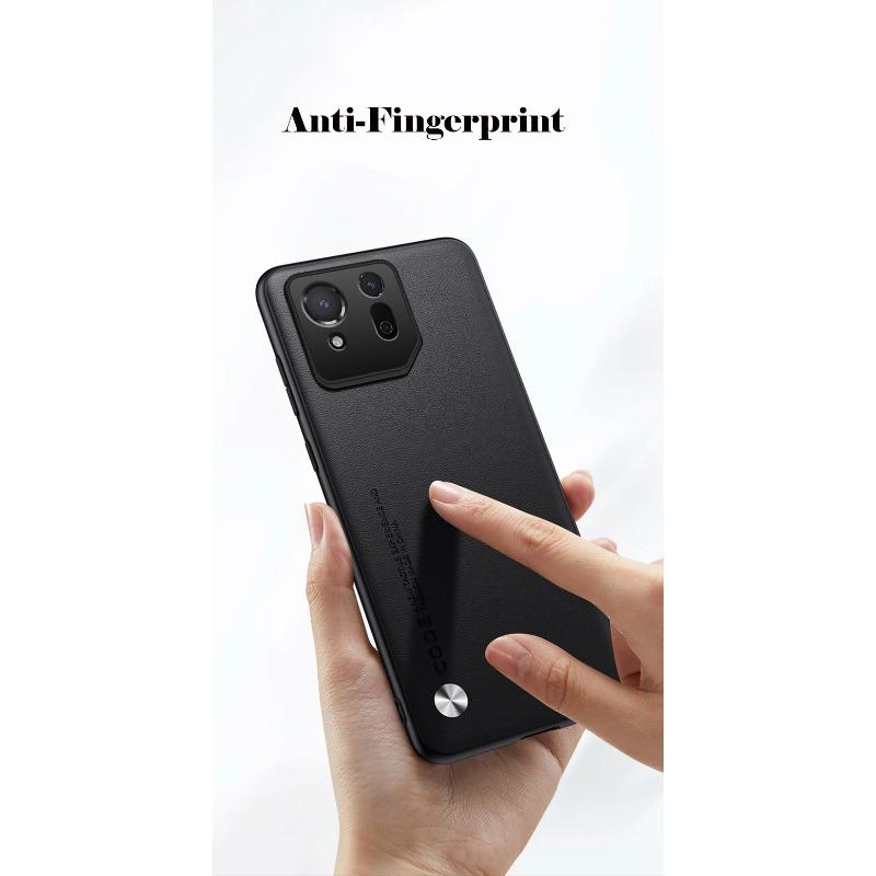 Luxury Leather Phone Case for Asus ROG Phone 8 Pro 8Pro Plain Skin Shockproof Soft Back Cover for Asus ROG Phone 7 7Pro 6 5 3