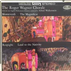 LP Record OTTORINO RESPIGHI / CLAUDIO MONTEVE - Laud To The Nativity / The Magnific SP8572 Capitol Records 1961 US Classical Used