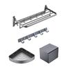 Hegii HMP829K04-SH Bathroom Hardware Set