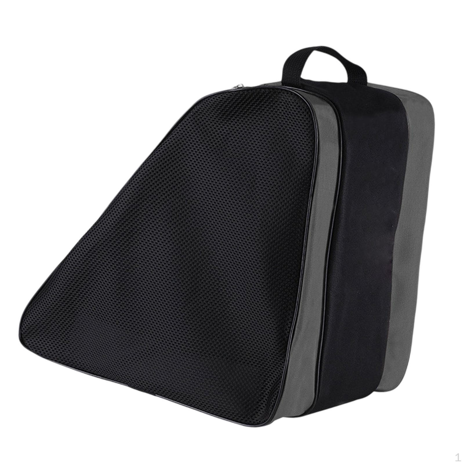 

Контейнер-сумка для коньков большой вместимости, 3-слойный нейлоновый чехол для хранения и переноски коньков для мужчин и взрослых