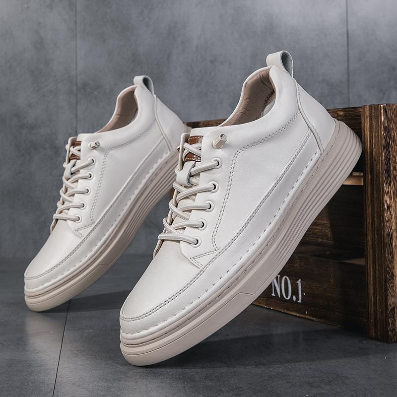 

Мужская обувь Oxford из натуральной кожи, новое поступление, мужская повседневная обувь, кроссовки Wild Man, новая модная деловая обувь 45