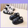Baby Boy Girl Summer Soft Sole Walking Shoes With Slip Resistant Stripes For Toddler Crawling