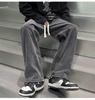 Spring and Summer Men's Loose Straight Jeans