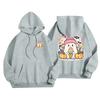 Children's Casual Fashion Halloween Print Long-Sleeved Hooded Sweatshirt