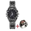 Nye High-end Kløer Alabast Ure Mænd Vandtæt Kalender Kvarts Armbåndsure Mandligt Ur Relogio Masculino med Rød Ring