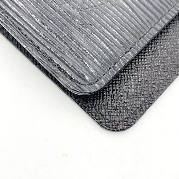 LOUIS VUITTON Epi Agenda MM Notebook cover Epi Leather Noir unisex R20202 Used