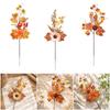Maple Leaf & Sunflower Pumpkin Autumn Bundle Decorations for Thanksgiving