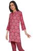 Moomaya Printed Side Slit Short Kurta Tunic For Women Summer Wear Ladies