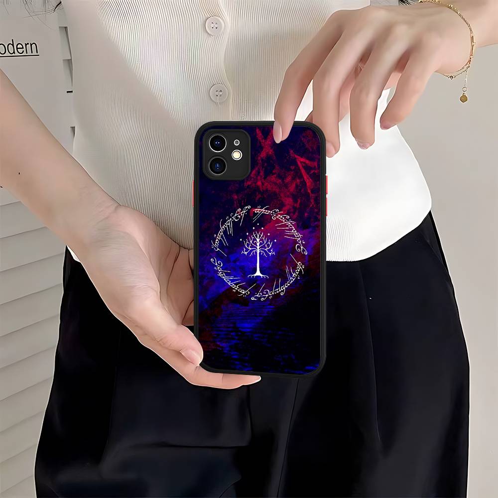 The Lord Of The R-Rings Phone Case For IPhone 16e 16 15 14 13 12 11 Pro Max X XS MAX Plus Spuerstar Matte Cover