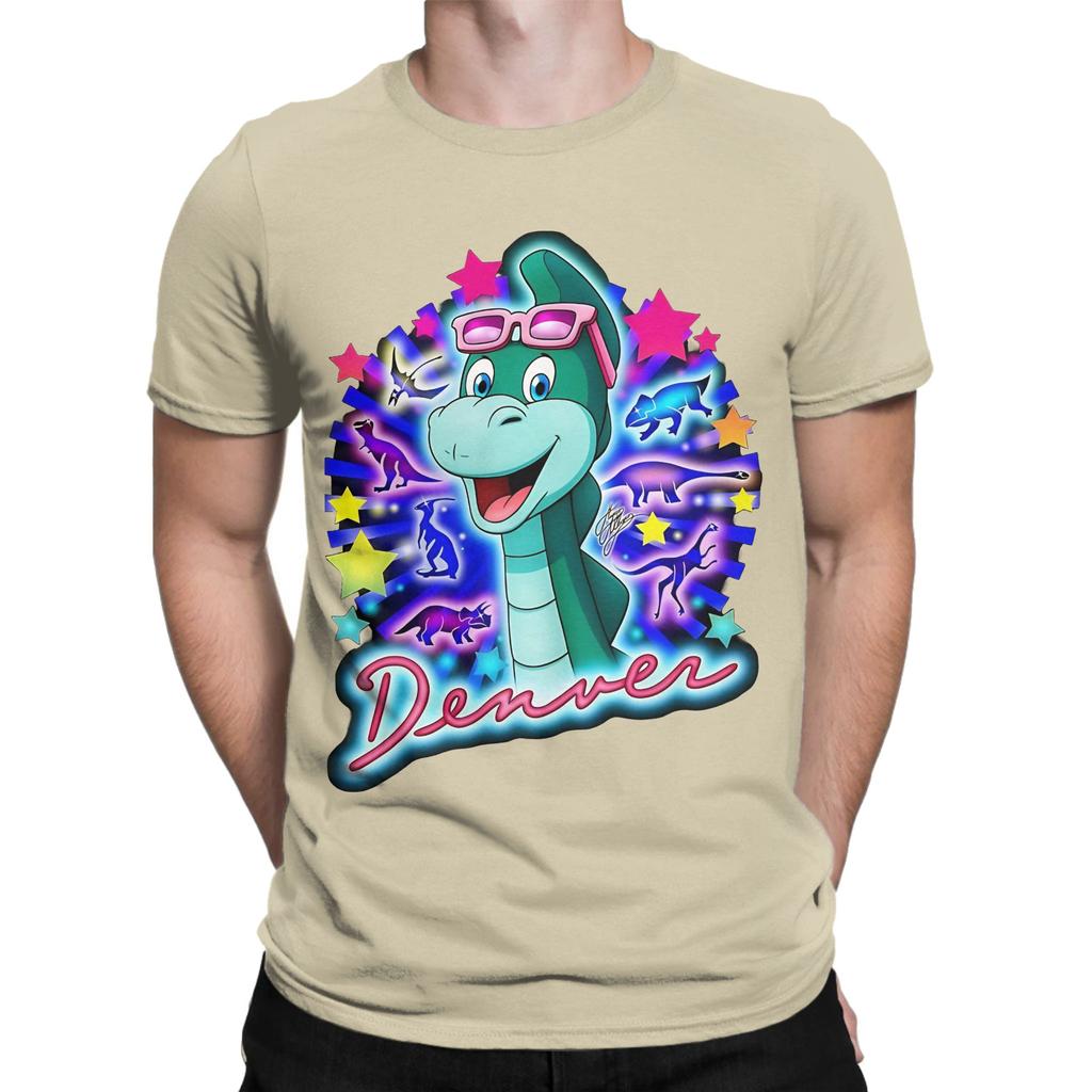 Denver The Last Dinosaur Funny 100 Cotton Tshirt Denver The Last Dinosaur Tees Tops For Unisex
