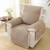 First Class Recliner Sofa Cushion Non-slip Morandi Quilted Single Manicure All-in-one Cover Cloth Cover