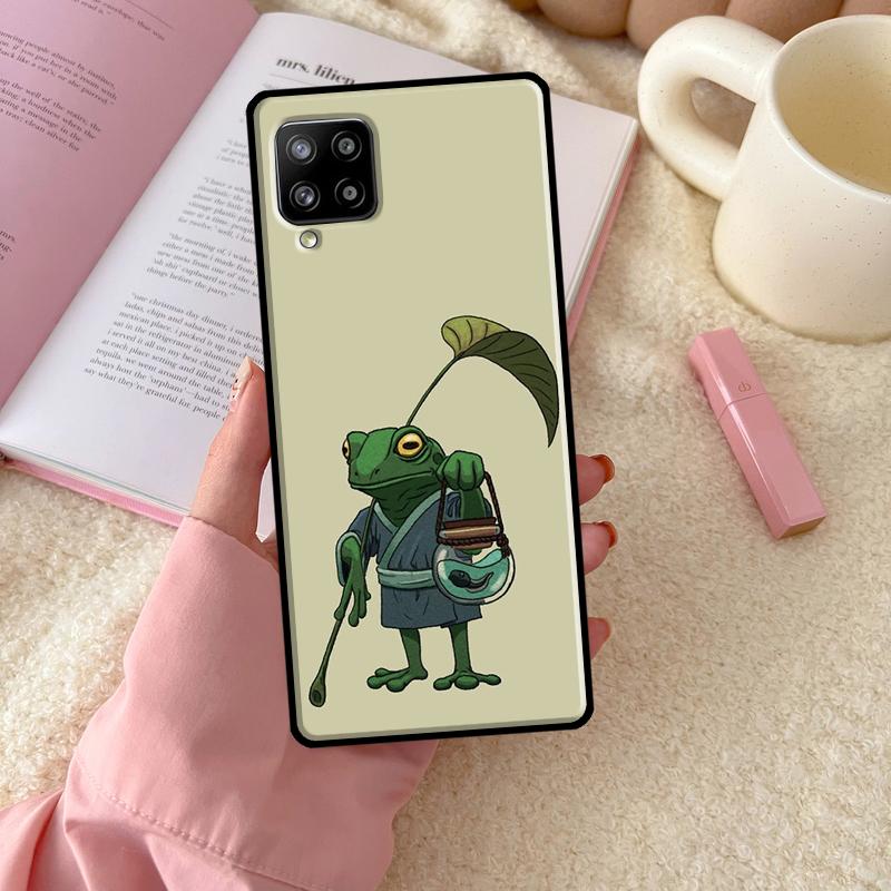 Cute Mouse Axolotl Frog Wizard For Samsung Galaxy A56 A54 A34 A14 A06 A16 A26 A36 A12 A32 A52 A13 A33 A53 A15 A35 A55 Case