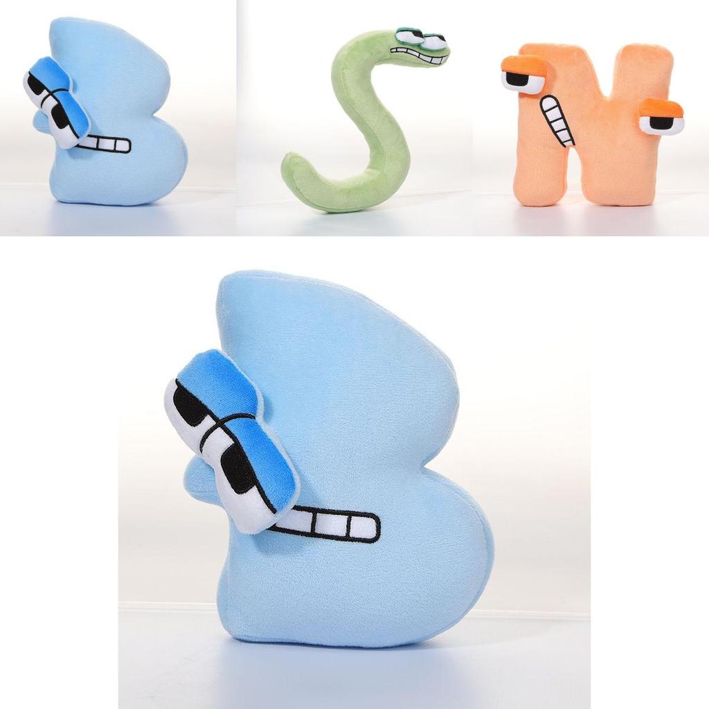 Adorable Alphabet Lore Letter A Plush Dolls Baby Educational Toys