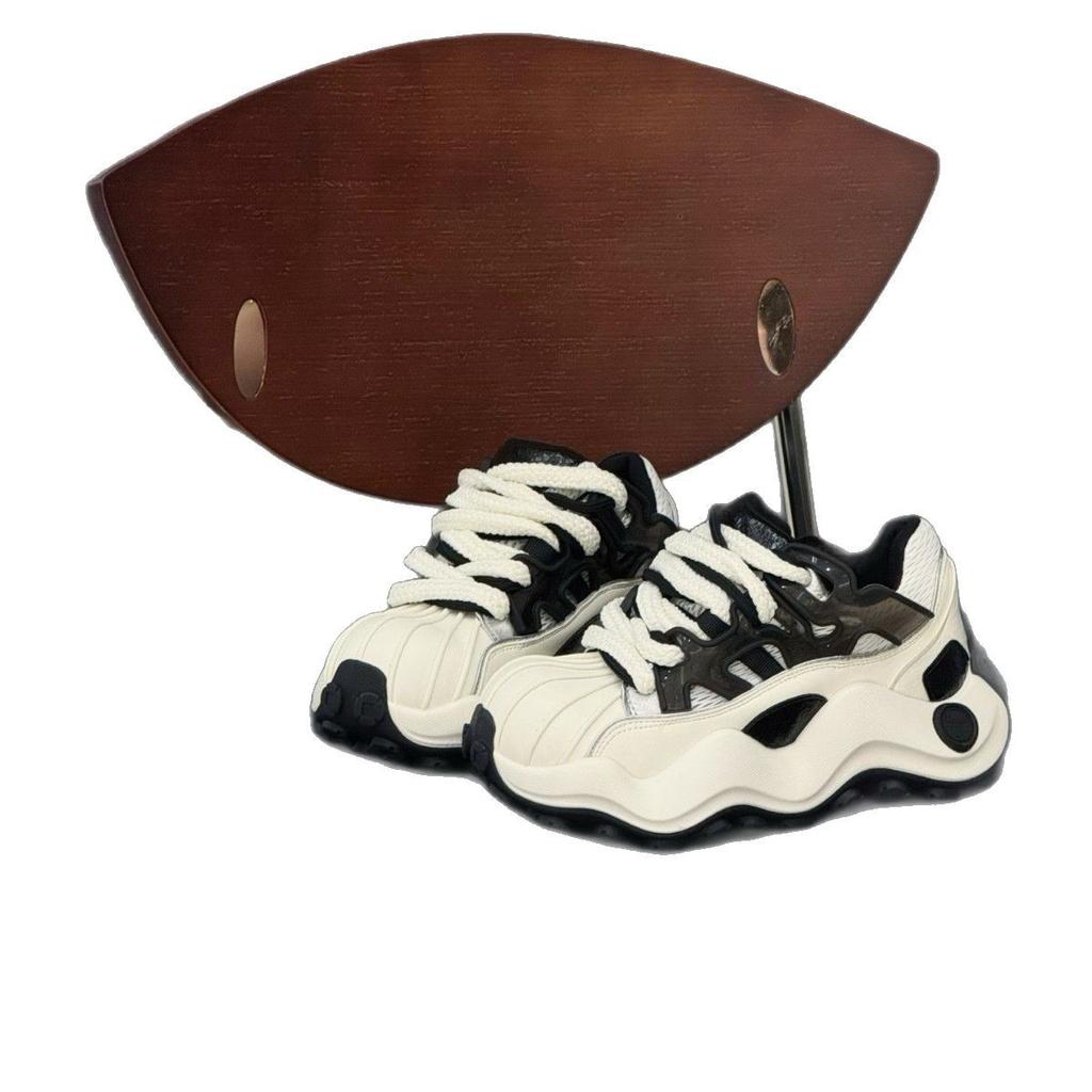 Bread shoes platform comfortable versatile height increase 6CM board shoes comfortable sports shoes trendy dad shoes