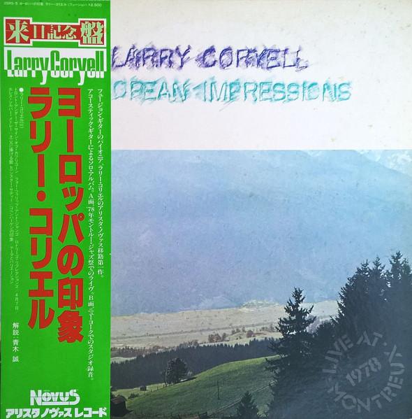 

LP Record LARRY CORYELL European Impressions 25RS5 ARISTA NOVUS 1978 Japan Jazz Used