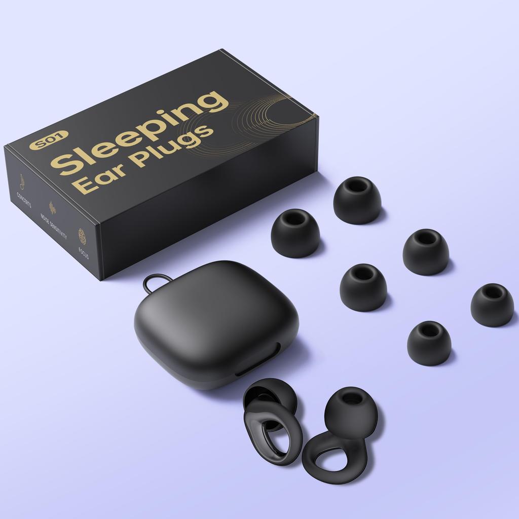 Sleep Soundproof for a Better Snoring and Live Complete Sound Soft Silicone with Carrying Shinkansen Earplugs, Earplugs, Sleep, Relief, Performances,
