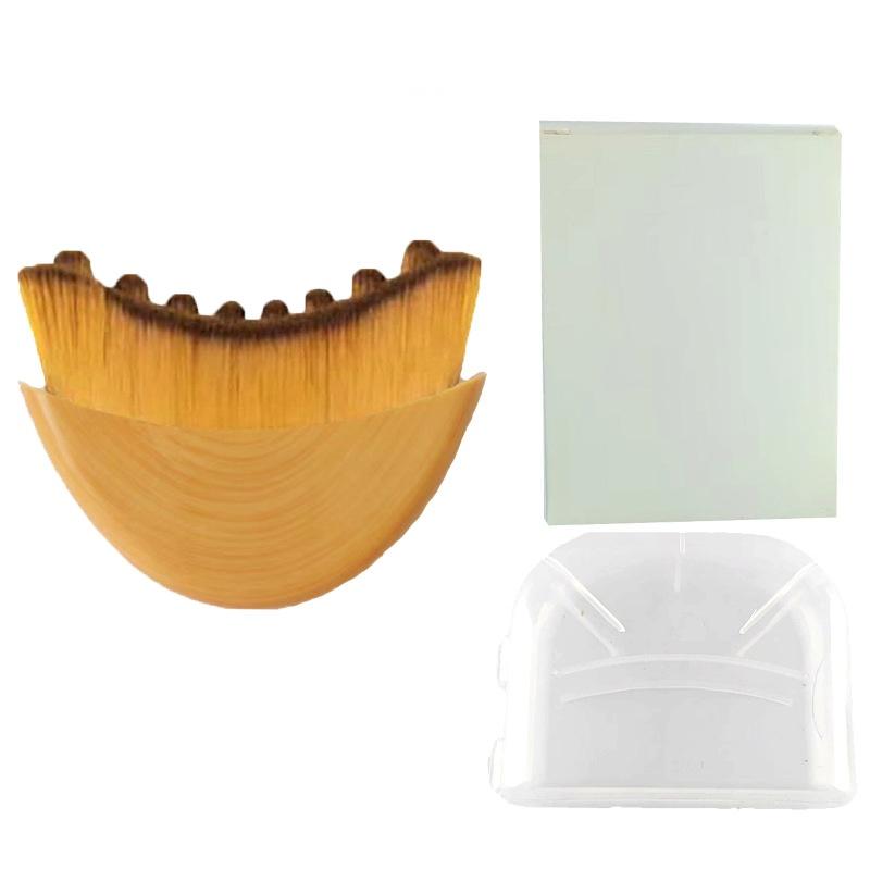 Portable Lymphatic Contour Face Brush Contoured Lymphatic Massage Tool Fits Skin Contours Detox Relaxation Face Sculpting Device