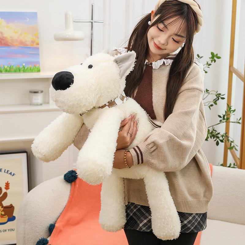 

Плюшевая игрушка щенок вест-хайленд-уайт-терьера акулы 45cm 0.17kg
