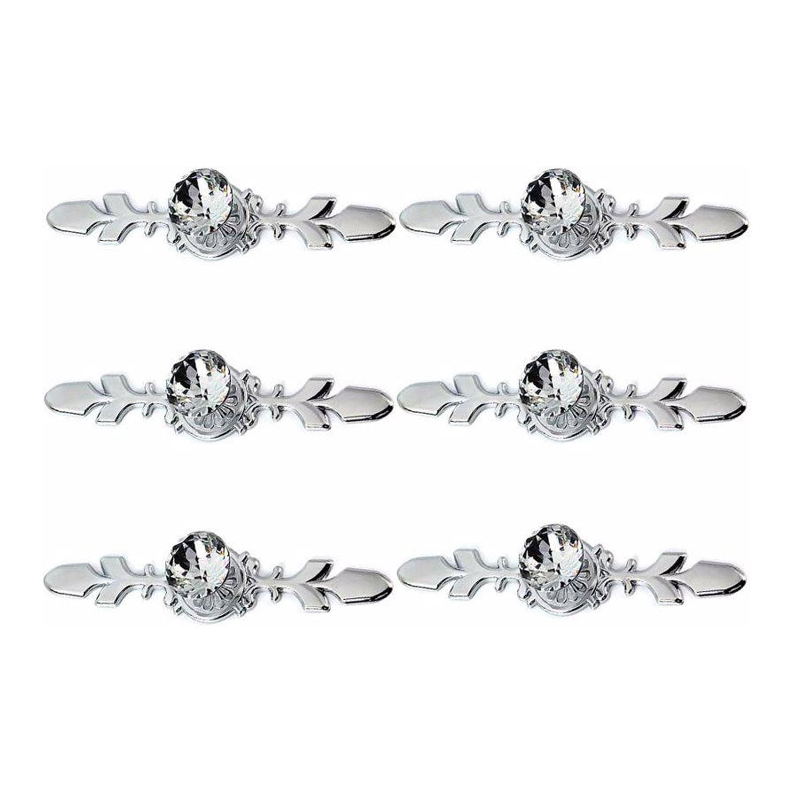 

6x Пожалуйста И Красивая Ручка для Шкафа из Цинкового Сплава для Домашнего Декора, Ручка для Двери Шкафа