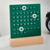 Diy Perpetual Calendar Adjustable Desk Calendar Super Perpetual Scheduler Desktop Decoration Ornament