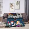 99 Nights In The Forest Game Blanket Office Flannel Throw Blanket For Couch Chair Sofa Bed Super Warm Design Quality Bedspread