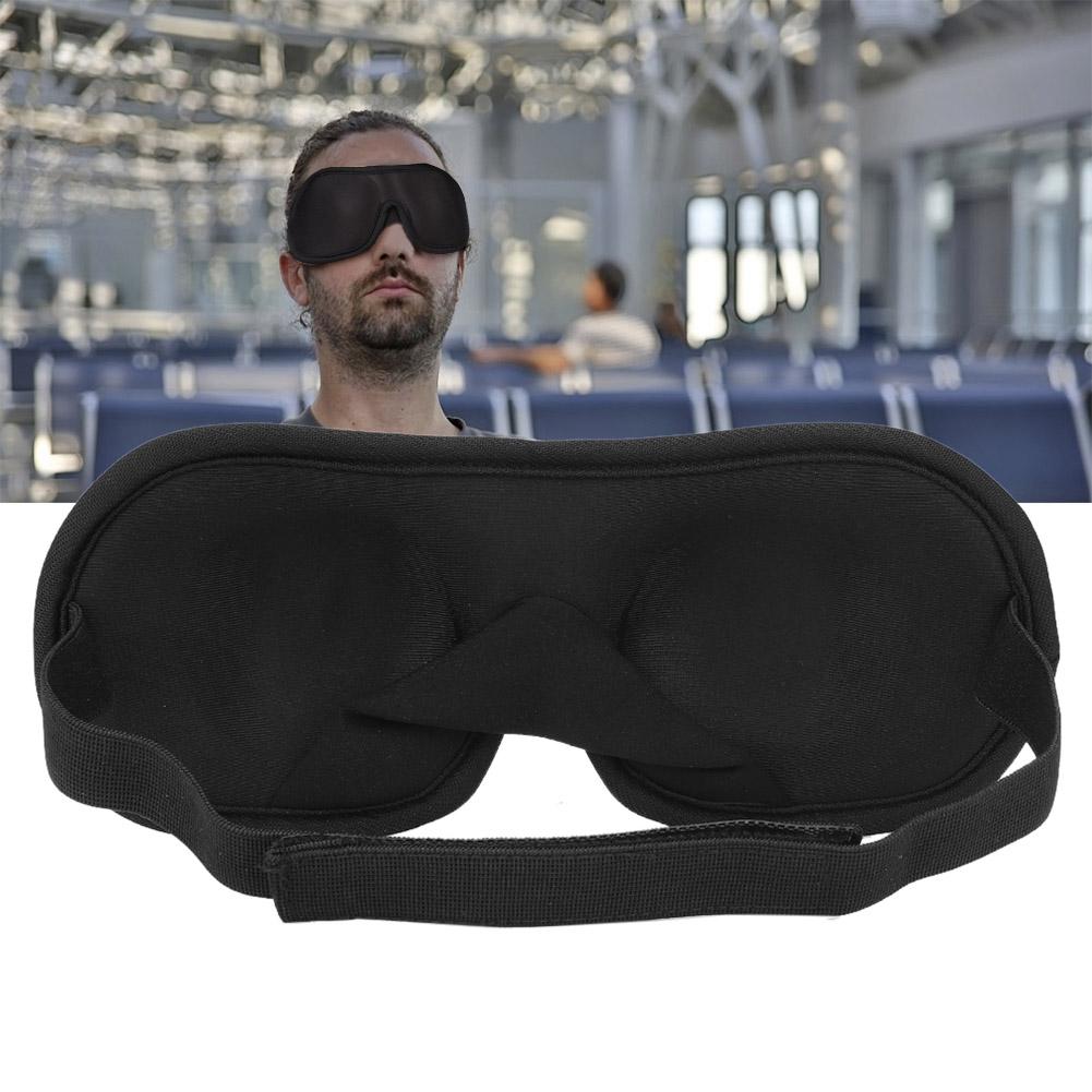 

3D Sleeping Eye Mask Shade Cover Rest Sleep Eyepatch Blindfold Shield Travel Sleeping Aid