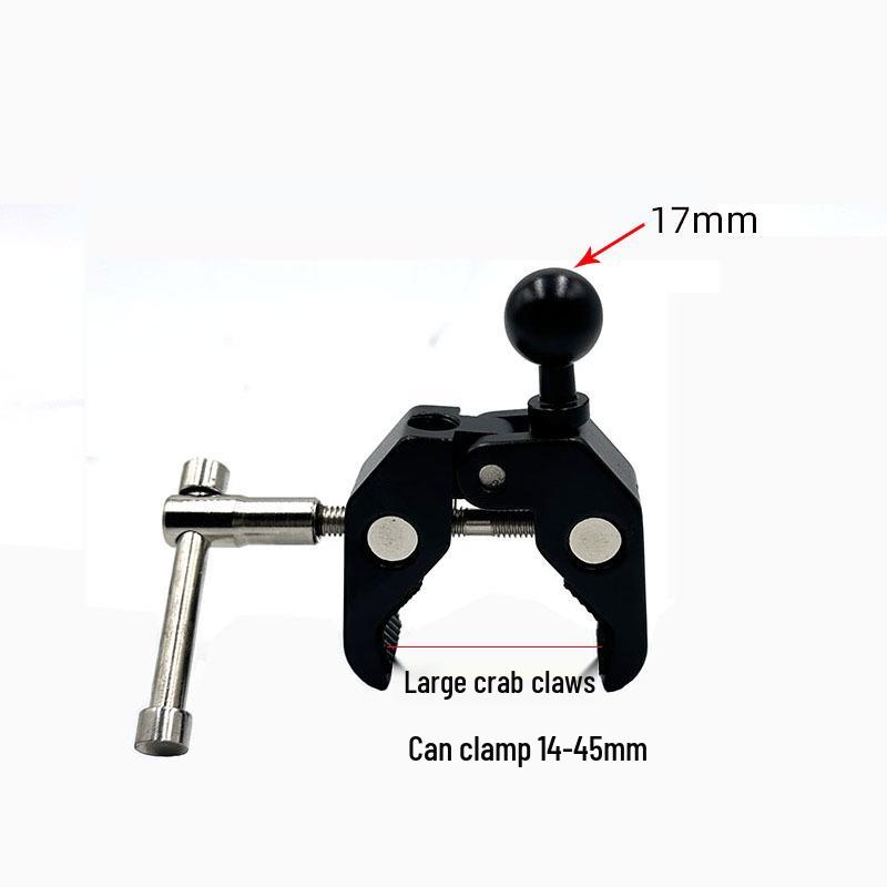 17mm Magnetic Car Mount & Phone Clip Holder with Aluminum Alloy Connector