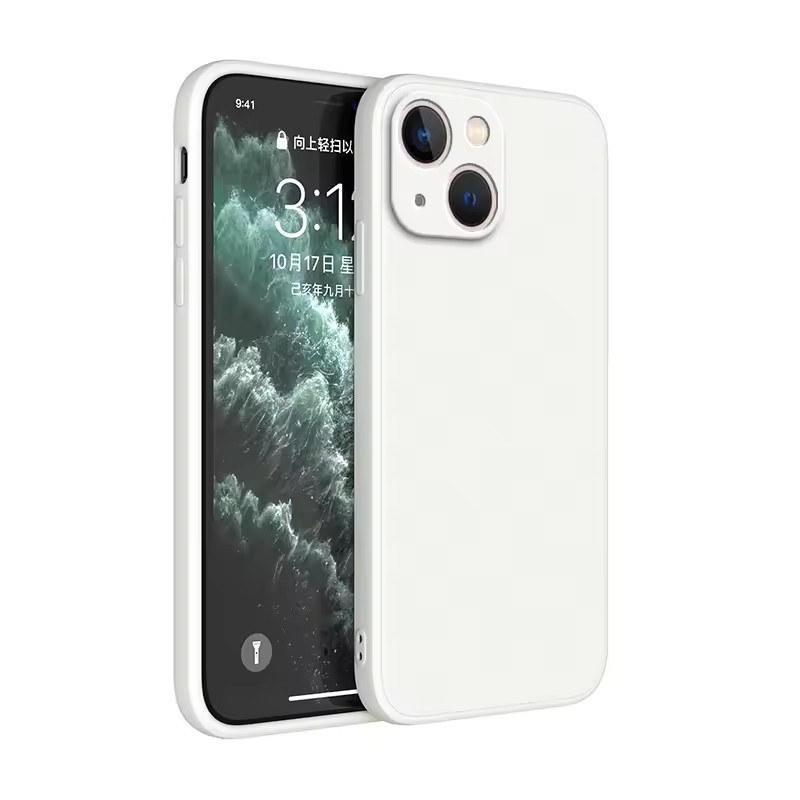 

Квадратный жидкий силиконовый чехол для iPhone 16 15 14 Plus 11 12 13 14 Pro Max 12 13 mini роскошный защитный чехол для камеры iPhone 13 белый