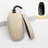 Car Key Cover For Li Lixiang L8 L7 L9  For Leading Ideal One Li Auto Key Fob Holder Keychain Leather Car Key Bag Case Cover