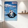 Le It It Ride Movie Richard Drefuss Vintage Metal Tin Sign Whimsical Comedy Poster Home Decor Man Cave Club Bar Wall Art