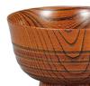 Miyamoto Sangyo Keyaki Made by Nakade 430ml Bowl, 4.2mm, Flat-striped, Hiromichi,