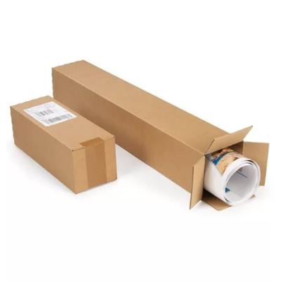 20 Elongated Packaging Boxes 31 X 10.5 X 10.5 Cm - Single Flute