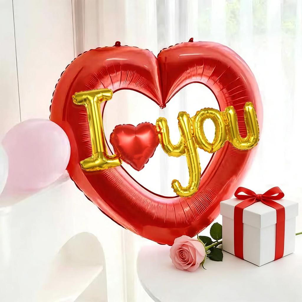 Love Balloon Wedding Theme Loveyou Balloon Set, used for weddings, anniversaries, bridal showers, bachelor parties