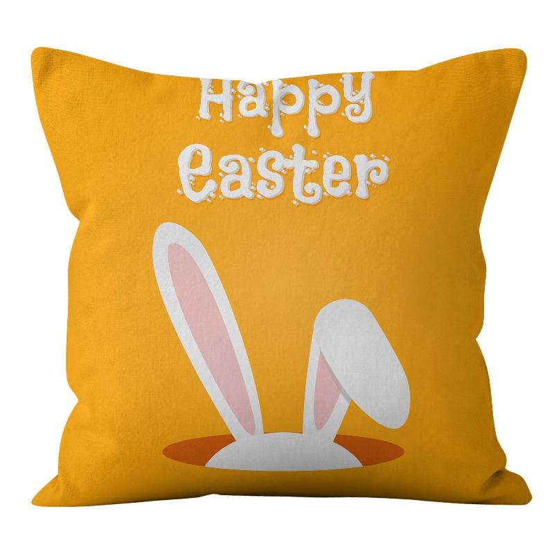 Easter Bunny Pillow Cover Home Pillow Cushion Cover