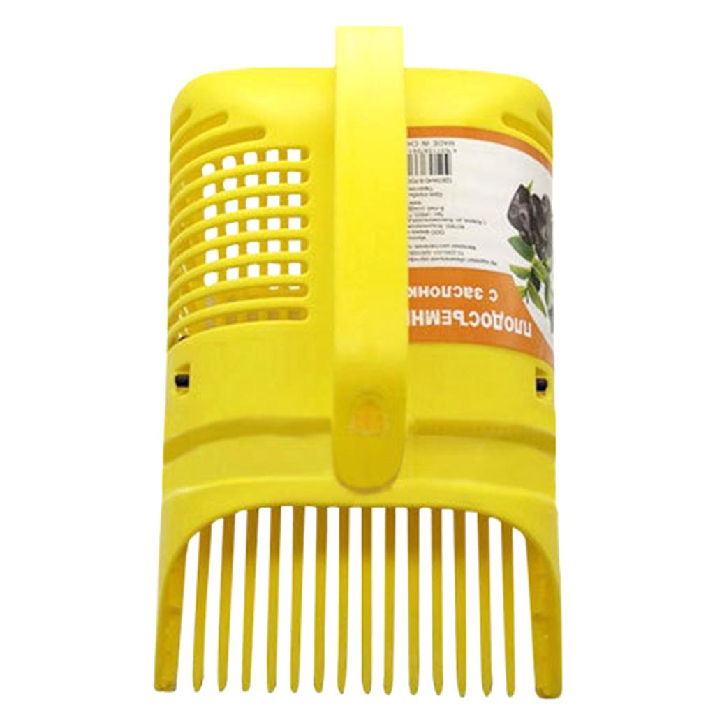 Handheld Portable Berry Blueberry Picker Plastic Comb Rakes Picking Collection Farm Orchard Harvester Berries Collecting Scoop