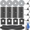 EATBALE Robot Vacuum Cleaner Replacement Parts Kit Compatible with Moba P50 X40 Ultra and X40 Master Robot 1 Main 4 Side Edge 4 Dust 4 HEPA and Mop