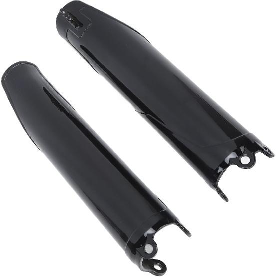 Gabelholm-Abdeckung, 2 Stück Gabelholm-Abdeckung Glänzend Schwarz für CRF250R CRF250X CRF450R CR125 CR250 CRF 450 RX Gabel-Stoßdämpfer-Schutz
