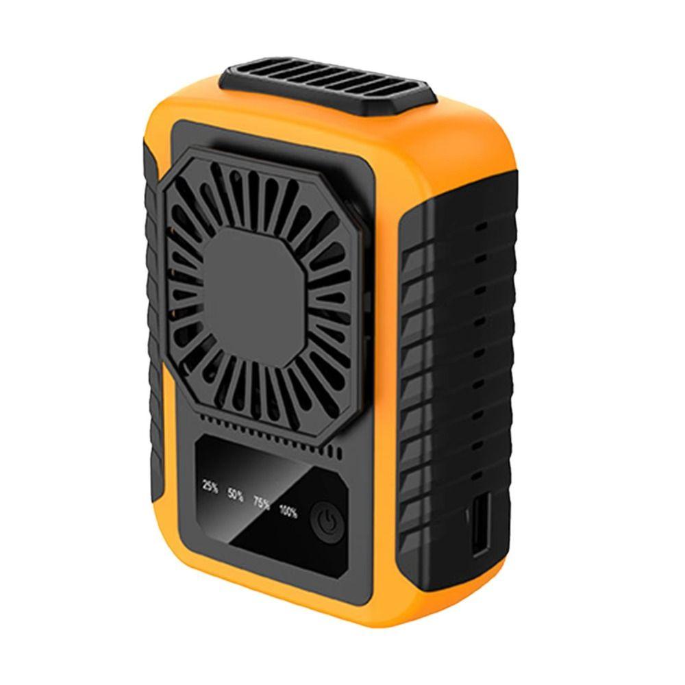 Lightweight Waist Clip Fan Adjustable Speed Quiet Wearable Electric Fan  Hiking Camping