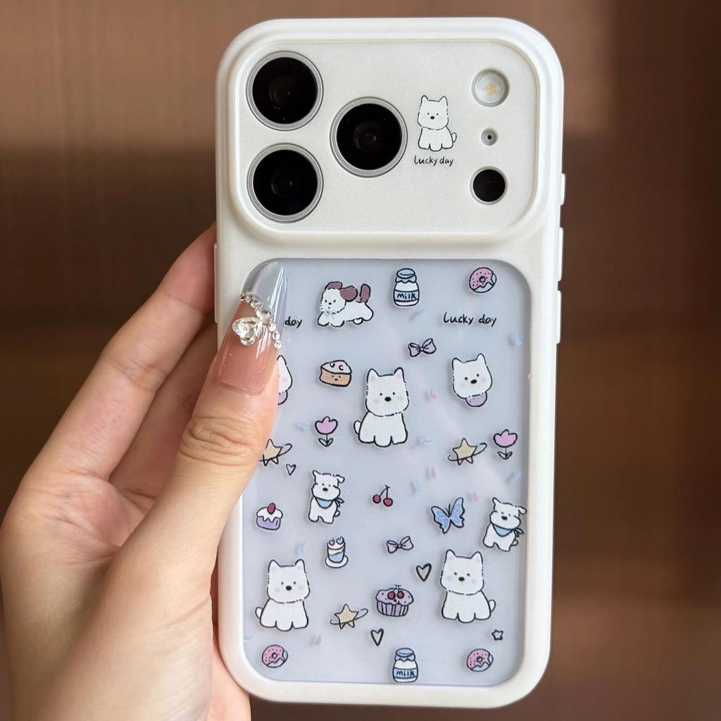 Cute Cake West Highland Suitable for Apple 11Promax Mobile Phone Case iPhone11/11/11 Skin Acrylic