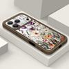 Shockproof Phone Case For iPhone 17 Pro Max Case iPhone 16 15 14 13 Pro Max 11 17e 16e White Flowers Print Soft Silicone Bumper Cover