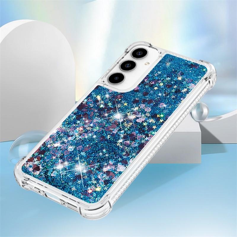 Phone Protective Shell Glittering Liquid Case for A53/A56 Scratchproof Housing Cover Phone Protector Case Shockproof
