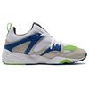 Puma Blaze of Glory Reverse Classics - Bílé unisex tenisky Černá Šnorchlově modrá 383532-02
