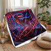 Surfing Dinosaur Adventure 1 Theme blanket Lightweight Warm Flannel Blanket Decorative Throw Blanket for Home Decoration