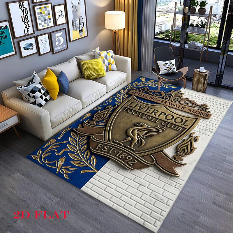 You'Ll Never Walk Alone Badge Carpet Doormat Printing Doormat Art Bathroom Mat